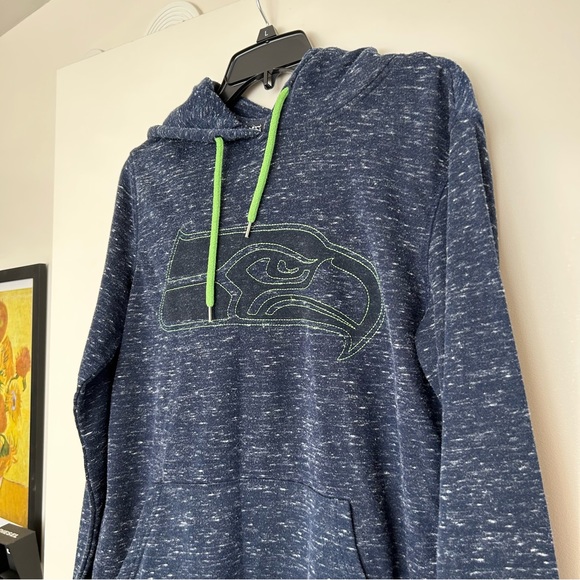 Mens NFL Seattle Seahawks Sweatshirt Hoodie - Picture 6 of 11